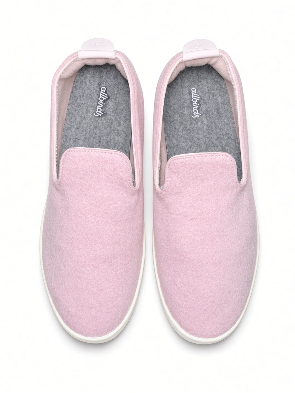 Allbirds Men’s Wool Lounger Slip-on Calm Taupe (Blizzard) soft pink 11 NWB